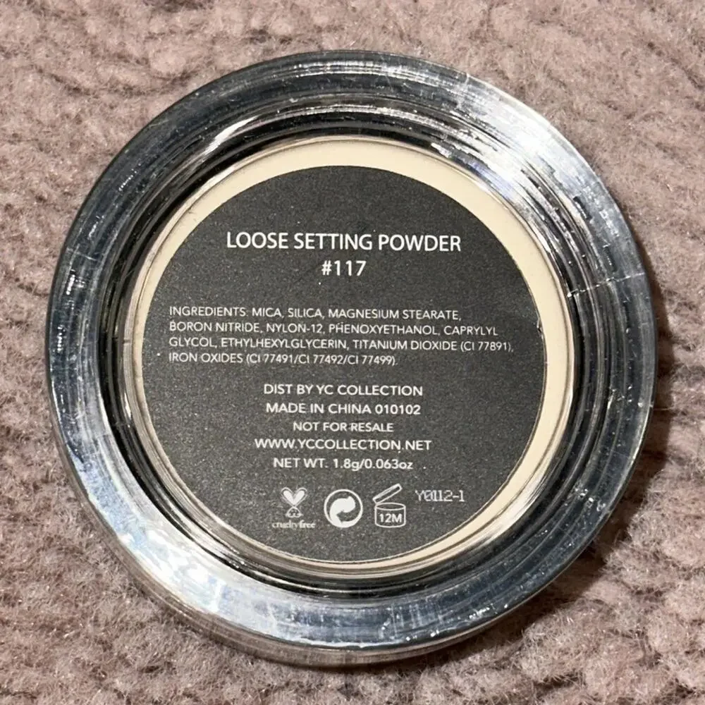 YC COLLECTION Loose Setting Powder in #117 Deluxe Sample